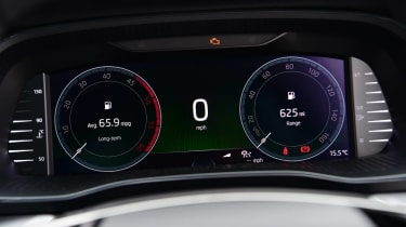 Used Skoda Octavia Mk4 - dials