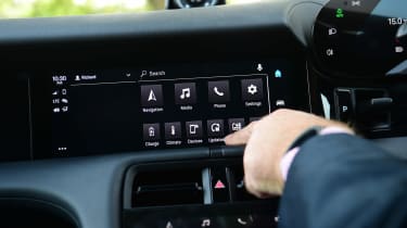 Porsche Taycan long termer final report - screen