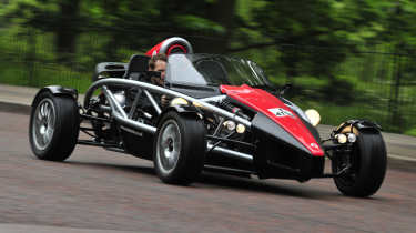 Ariel Atom - front tracking