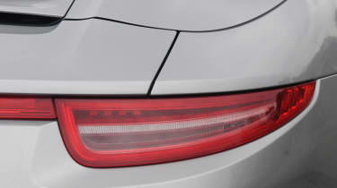 Porsche 911 Carrera 4S Cabriolet rear light detail