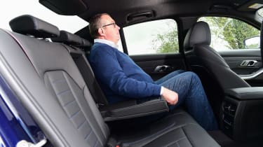 BMW 3 Series - rear seats, featuring John McIlroy