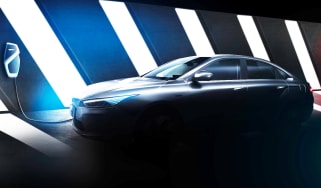 Geely electric saloon - teaser