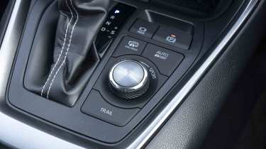 Toyota RAV4 - drive mode dial