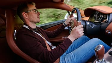 Bugatti Chiron Super Sport - interior driving (side)