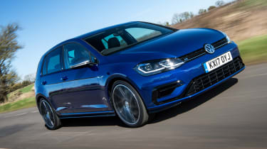Volkswagen Golf R - front tracking