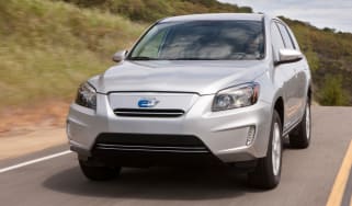 Toyota RAV4 EV front tracking