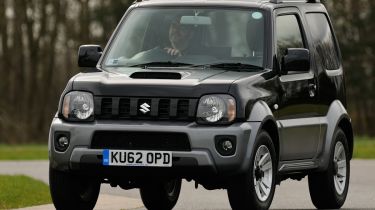 Suzuki Jimny SZ4 front cornering