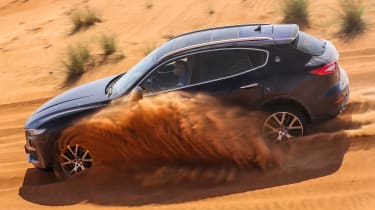 Maserati Levante - side off-road