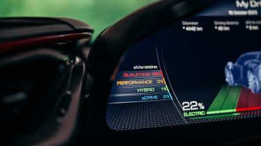 Ferrari SF90 XX Stradale - interior detail