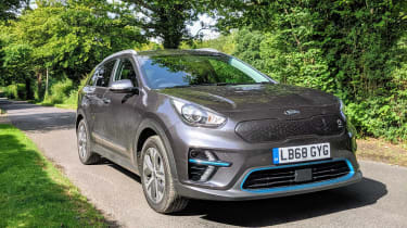 Kia e-Niro long termer - front tracking