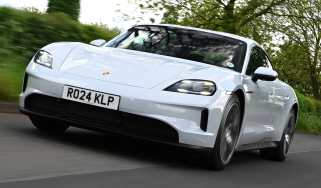 Porsche Taycan facelift - front