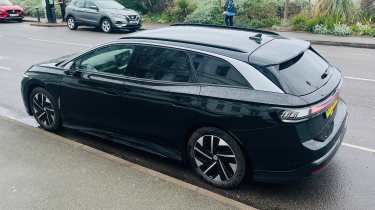 VW ID7 Tourer second fleetwatch