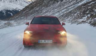 Mercedes CLA prototype - full front action