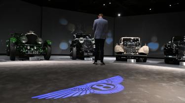Bentley Crewe Factory - heritage collection