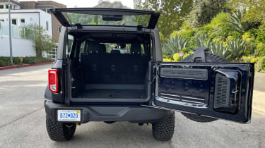 Ford Bronco - rear door open