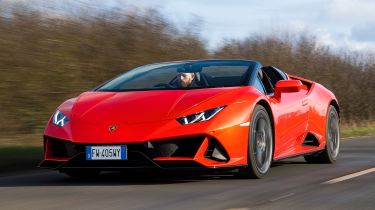 Lamborghini Huracan Evo Spyder - front