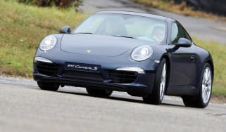 Porsche 911 front cornering