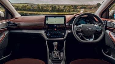 Hyundai Ioniq hybrid dashboard