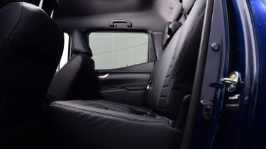 Mercedes x-class interior rear seats