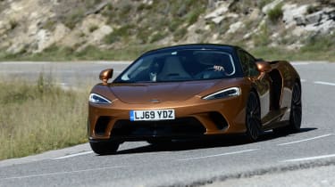 McLaren GT - front cornering