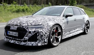 Audi RS6 Avant (camouflaged) - front static
