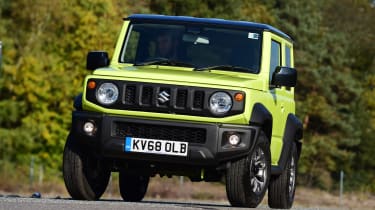 Suzuki Jimny - front cornering