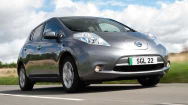 Nissan Leaf - front dynamic