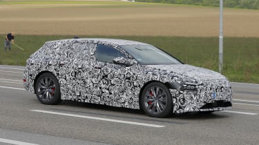 Audi A6 Avant e-tron spy shots 